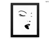 Makeup Print, Beautiful Wall Art with Frame and Canvas options available Beauty Decor