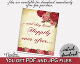 Happily Ever After Bridal Shower Happily Ever After Vintage Bridal Shower Happily Ever After Bridal Shower Vintage Happily Ever After XBJK2 - Digital Product