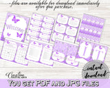 Decorations Baby Shower Decorations Butterfly Baby Shower Decorations Baby Shower Butterfly Decorations Purple Pink digital print 7AANK - Digital Product