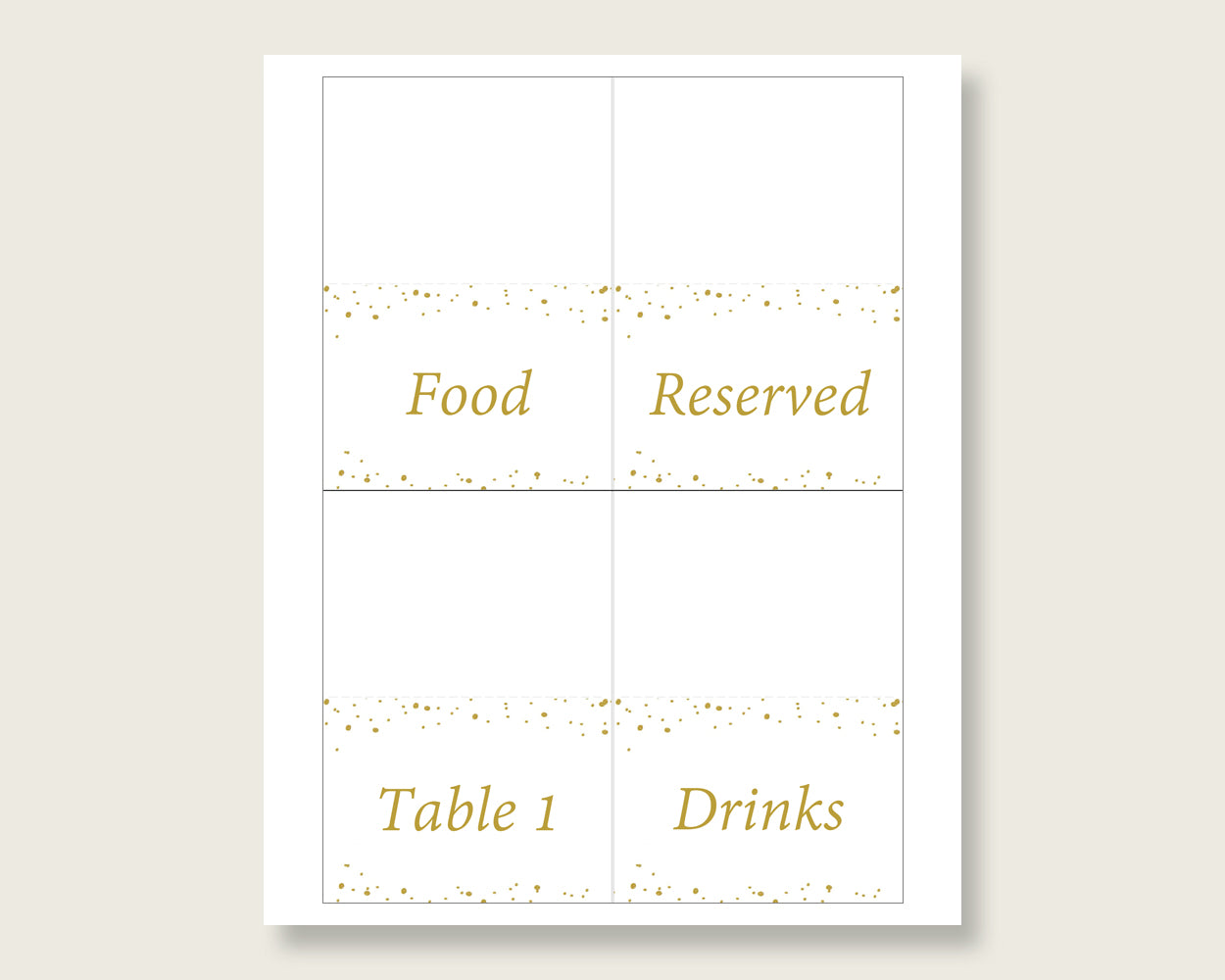 Food Tent Bridal Shower Food Tent Gold Bridal Shower Food Tent Bridal Shower Gold Food Tent Gold White pdf jpg party organizing shower G2ZNX