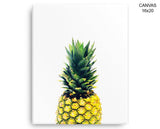 Pineapple Print, Beautiful Wall Art with Frame and Canvas options available Nature Decor