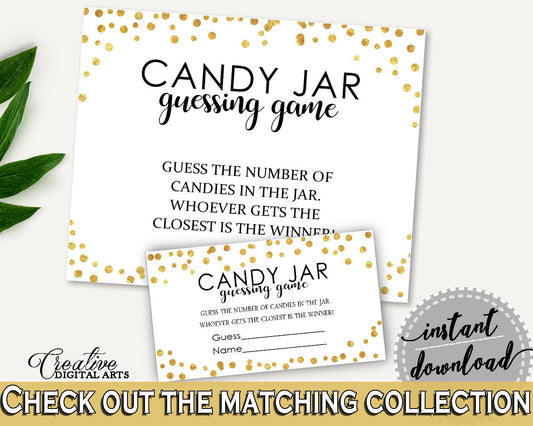 Candy Guessing Game Bridal Shower Candy Guessing Game Confetti Bridal Shower Candy Guessing Game Bridal Shower Confetti Candy Guessing CZXE5 - Digital Product