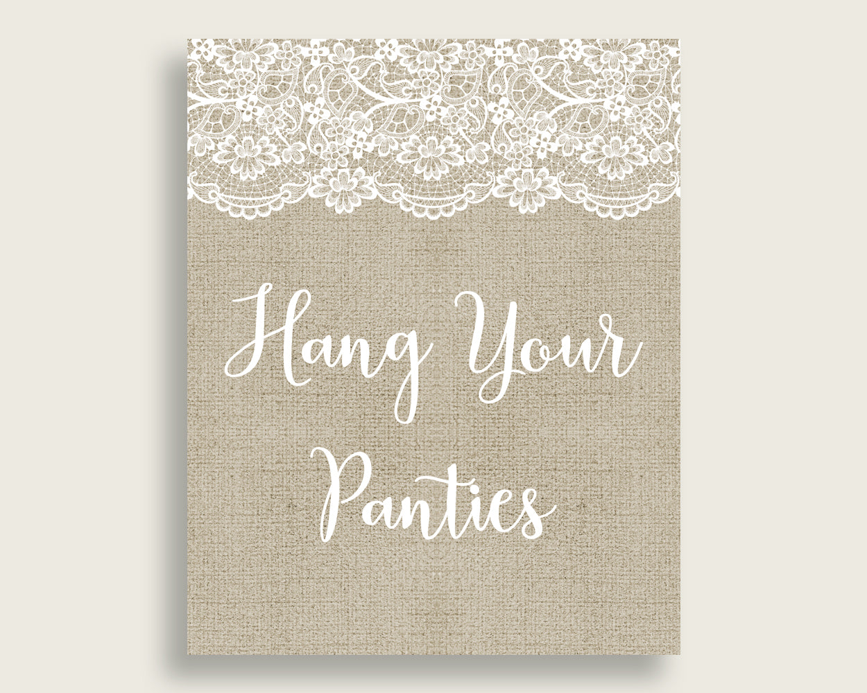 Drop Your Panties Bridal Shower Drop Your Panties Burlap And Lace Bridal Shower Drop Your Panties Bridal Shower Burlap And Lace Drop NR0BX