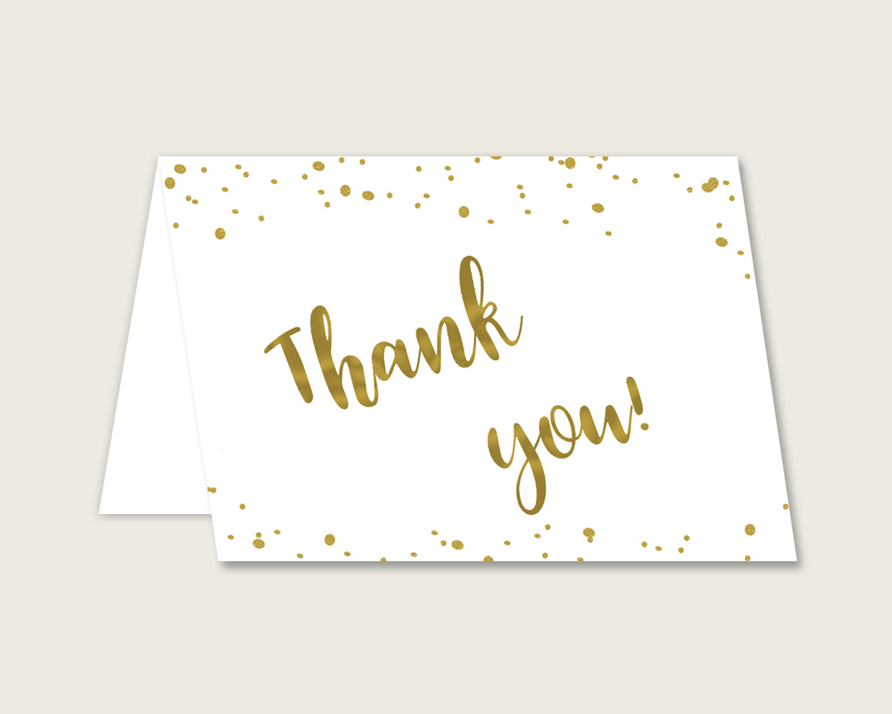 Thank You Card Bridal Shower Thank You Card Gold Bridal Shower Thank You Card Bridal Shower Gold Thank You Card Gold White pdf jpg G2ZNX