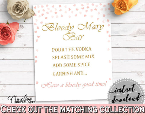 Bloody Mary Bridal Shower Bloody Mary Pink And Gold Bridal Shower Bloody Mary Bridal Shower Pink And Gold Bloody Mary Pink Gold - XZCNH - Digital Product