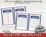 Games Baby Shower Games Baseball Baby Shower Games Baby Shower Baseball Games Blue Red prints, pdf jpg, digital print, party décor YKN4H - Digital Product