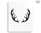 Antlers Print, Beautiful Wall Art with Frame and Canvas options available  Decor