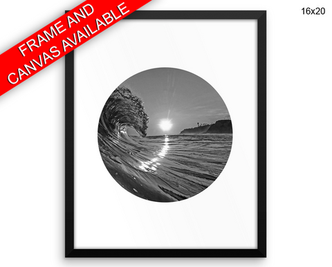 Beach Sunset Print, Beautiful Wall Art with Frame and Canvas options available  Decor