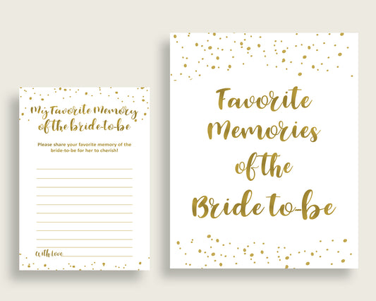 Favorite Memories Bridal Shower Favorite Memories Gold Bridal Shower Favorite Memories Bridal Shower Gold Favorite Memories Gold White G2ZNX