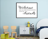 Wall Art Welcome Digital Print Welcome Poster Art Welcome Wall Art Print Welcome Home Art Welcome Home Print Welcome Wall Decor Welcome - Digital Download