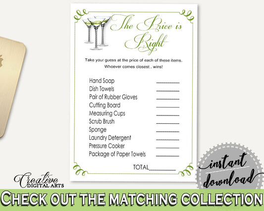 Price Is Right Bridal Shower Price Is Right Modern Martini Bridal Shower Price Is Right Bridal Shower Modern Martini Price Is Right ARTAN - Digital Product