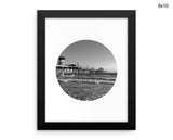 California Print, Beautiful Wall Art with Frame and Canvas options available Monochrome Decor
