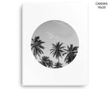 Palm Tree Print, Beautiful Wall Art with Frame and Canvas options available Photography Decor