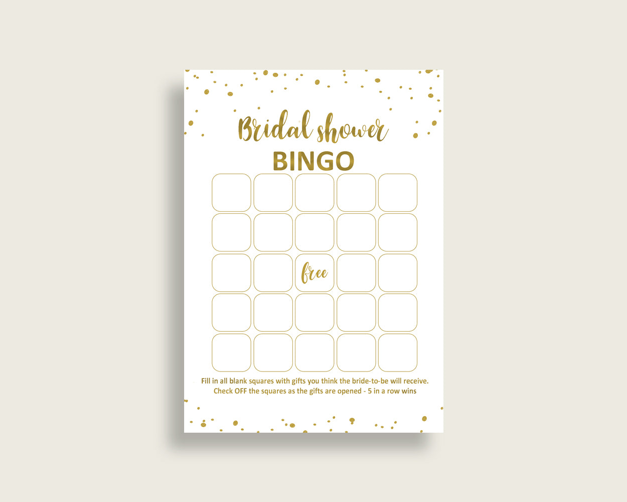 Bingo Bridal Shower Bingo Gold Bridal Shower Bingo Bridal Shower Gold Bingo Gold White prints party organizing party plan pdf jpg G2ZNX