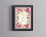 Wall Art This Is Our Happy Place Digital Print This Is Our Happy Place Poster Art This Is Our Happy Place Wall Art Print This Is Our Happy - Digital Download