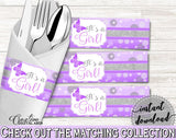 Napkin Rings Baby Shower Napkin Rings Butterfly Baby Shower Napkin Rings Baby Shower Butterfly Napkin Rings Purple Pink party decor 7AANK - Digital Product