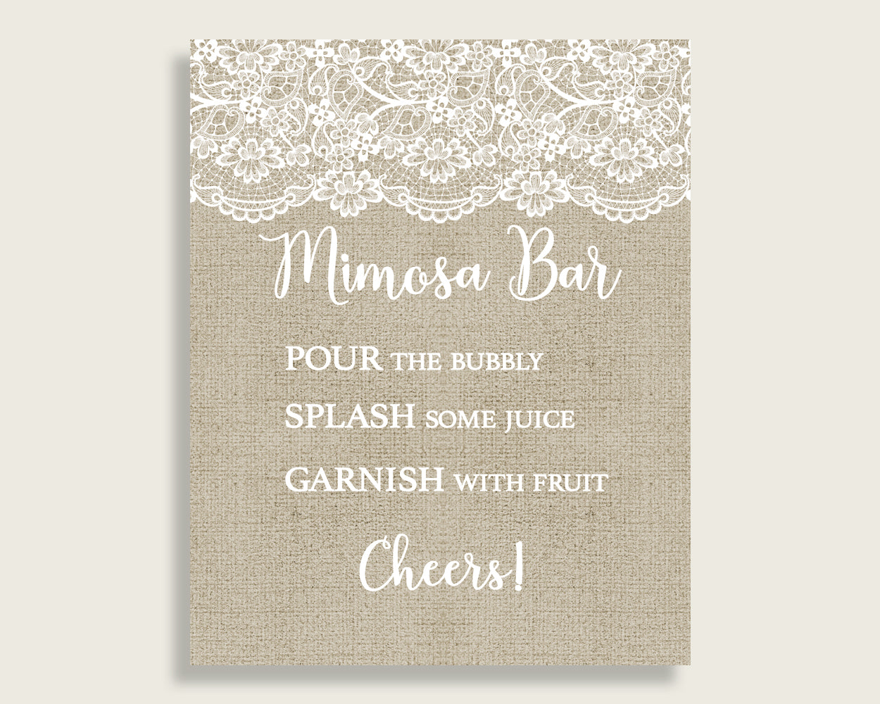 Mimosa Bar Sign Bridal Shower Mimosa Bar Sign Burlap And Lace Bridal Shower Mimosa Bar Sign Bridal Shower Burlap And Lace Mimosa Bar NR0BX