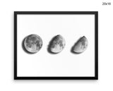 Moon Print, Beautiful Wall Art with Frame and Canvas options available Bedroom Decor