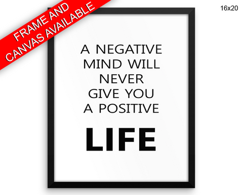 Optimism Print, Beautiful Wall Art with Frame and Canvas options available Inspirational Decor