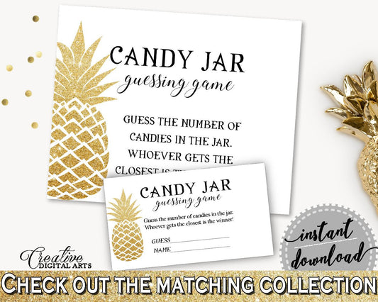 Candy Guessing Game Bridal Shower Candy Guessing Game Pineapple Bridal Shower Candy Guessing Game Bridal Shower Pineapple Candy 86GZU - Digital Product