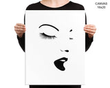 Makeup Print, Beautiful Wall Art with Frame and Canvas options available Beauty Decor