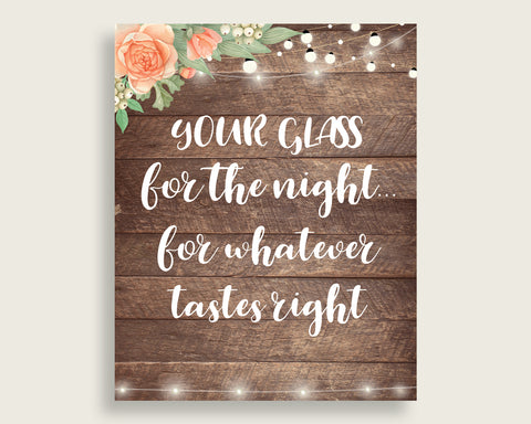 Your Glass For The Night Bridal Shower Your Glass For The Night Rustic Bridal Shower Your Glass For The Night Bridal Shower Flowers SC4GE